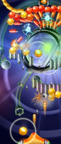 I can't even tell what the projectiles are here.