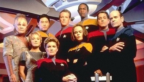 I've made extensive use of TrekCore's various promotional images here; it's a great resource.