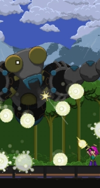 Something that happens many, many times in Bleed.