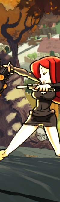 Or a long sweater.  Equally useless for battle.