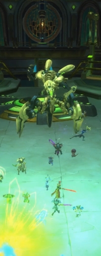 Of course, in this case no one was a part of this because people clocked out of WildStar after ten minutes.  But categorically.