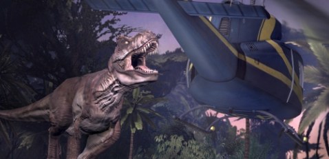 At least there's a T-Rex eating people?